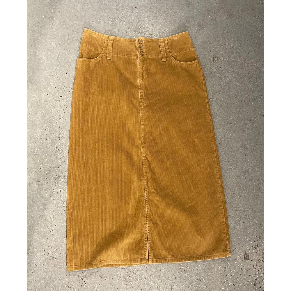 Corduroy Maxi Skirt